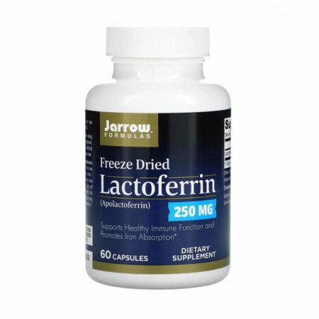 Lactoferrin 60 capsule 250 mg Lactotransferina Jarrow Formulas