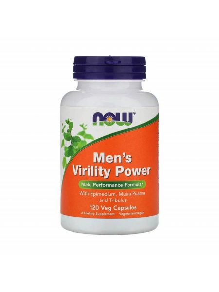 Men's Virility Power, 120 capsule Now Foods