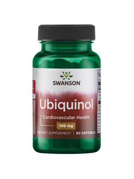 Ubiquinol Kaneka, 100 mg, Swanson, 60 softgels