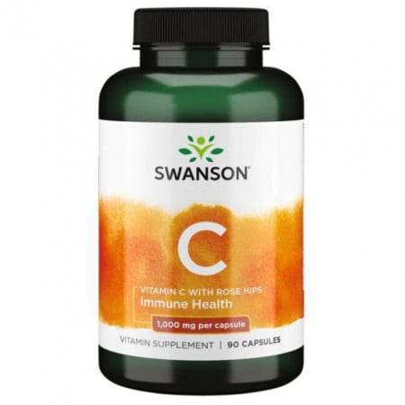 Vitamina C cu Extract de Macese 1000 mg 90 capsule