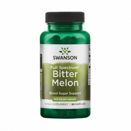 Bitter Melon (Pepene Amar), 500mg, Swanson, 60 capsule