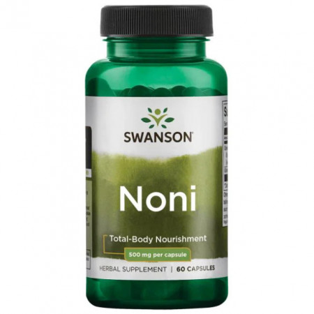 Concentrat Ultra Noni 500 mg 60 capsule Swanson Morinda Citrifolia