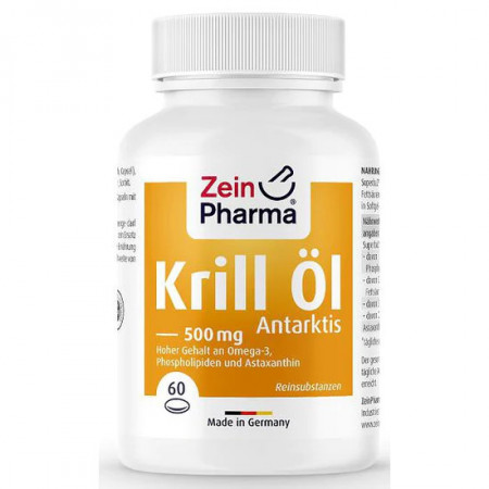 Krill Oil Antarctic, 500 mg 60 capsule Zein Pharma