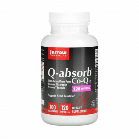 Q-absorb CoQ10, 100 mg, Coenzima Q10 - Kaneka Jarrow Formulas, 120 softgels