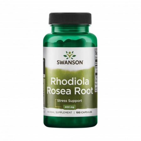 Rhodiola Rosea Root, 400mg, Swanson, 100 capsule Rodiola