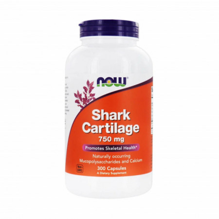 Shark Cartillage Rechin 750 mg 300 capsule Now Foods