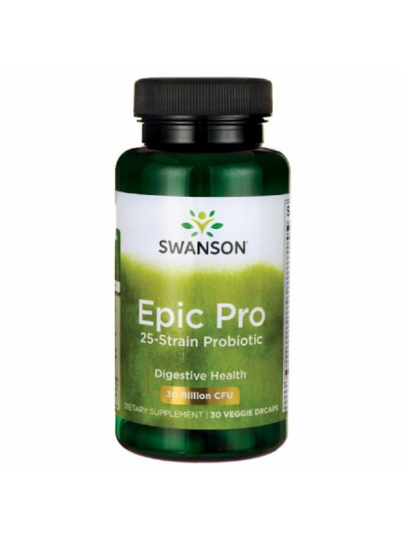 Epic Pro 25 tulpini 30 vcaps 30 Miliarde Helicobacter Probiotic EpicPro Swanson SWA030