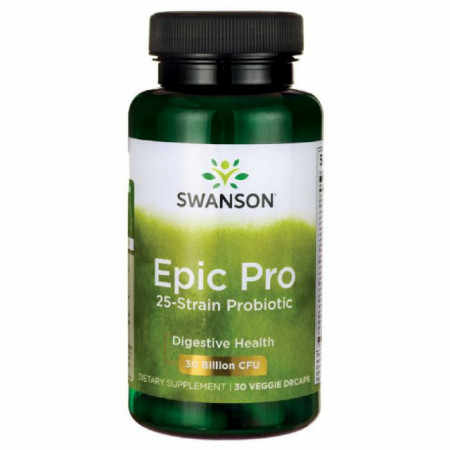 Epic Pro 25 tulpini Probiotice si Prebiotice ProCombo 30 de Miliarde pentru Imunitatea Tractului Digestiv Helicobacter EpicPro FOS