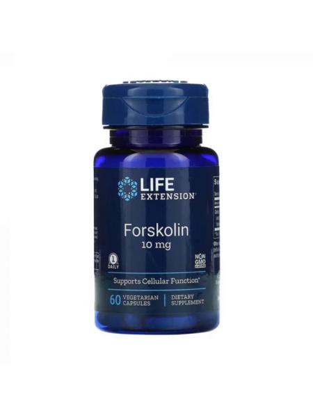 Forskolin 10 mg 60 caps Coleus Forskohlii Extract Life Extension