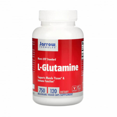 L-Glutamine, 750 mg 120 capsule Jarrow Formulas