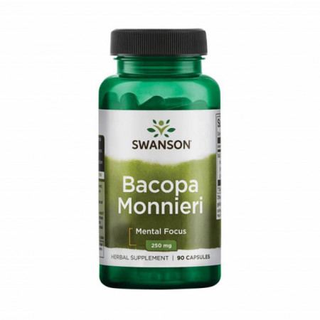 Bacopa Monnieri Extract, 250mg BaCognize® Swanson, 90 capsule