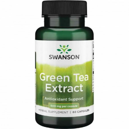 Green Tea Extract - Ceai Verde 500 mg 60 capsule Swanson