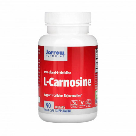 L-Carnosine 90 capsule beta-alanyl-L-histidine Jarrow Formulas Carnozina
