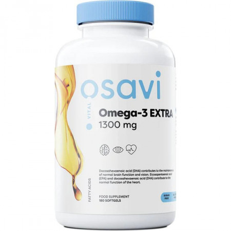 Omega-3 Extra 1300mg - 180 Softgels aroma de lamaie Osavi