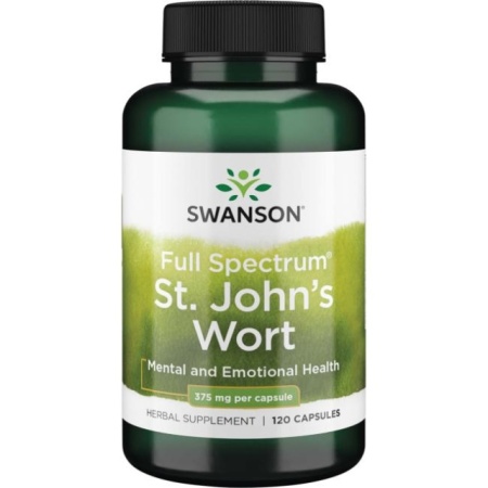 St. John's Wort 375 mg 120 caps Sunatoare Swanson SW1353