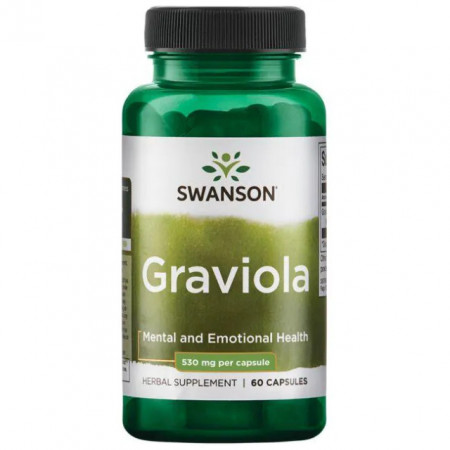Graviola 600 (530 mg) 60 capsule Swanson - Vita Plus Antitumoral