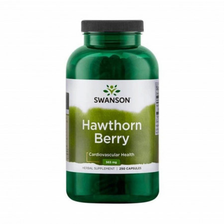 Hawthorn Berry (Crataegus), 565 mg, Swanson, 250 capsule Paducel