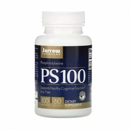 PS 100 60 softgels 100 mg Fosfatidilserina, Jarrow Formulas PS100