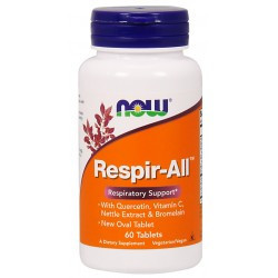 Respir-All Allergy 60 tablete (Sistemul Respirator) Now Foods