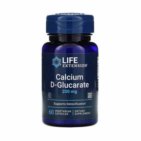 Calcium D-Glucarate, 200 mg, 60 capsule Life Extension