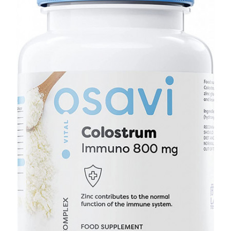 Colostrum Immuno, 800 mg cu Zinc 60 capsule OSAVI