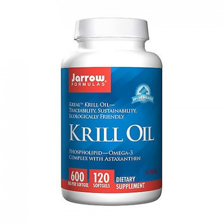 Krill Oil, 600 mg 120 softgels Jarrow Formulas