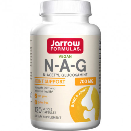 N-A-G 700 mg, Jarrow Formulas, 120 capsule N-Acetyl-D-Glucosamine NAG