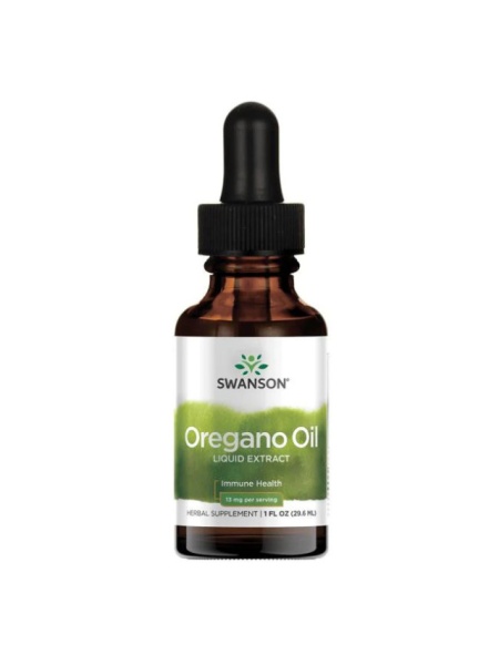 Oregano Oil Extract 29,6 ml Ulei Lichid Swanson SW1173