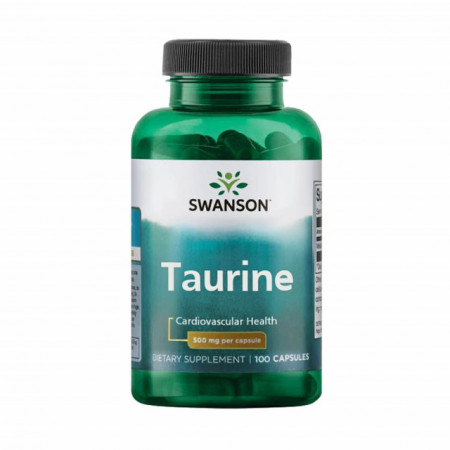 Taurine, 500 mg, Swanson, 100 capsule Taurina