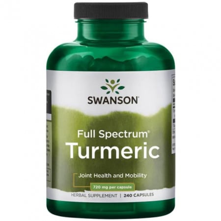 Turmeric - Curcumin - Curcuma 720 mg 240 capsule Swanson