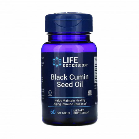 Black Cumin Seed Oil, 60 softgels (Chimen Negru), Life Extension