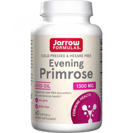 Evening Primrose 1300 mg 60 softgels Jarrow Formulas Ulei de Primula