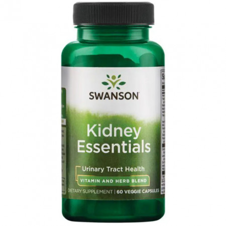 Kidney Essentials - Complex Esentiale Pentru Rinichi 60 veggie capsule Swanson