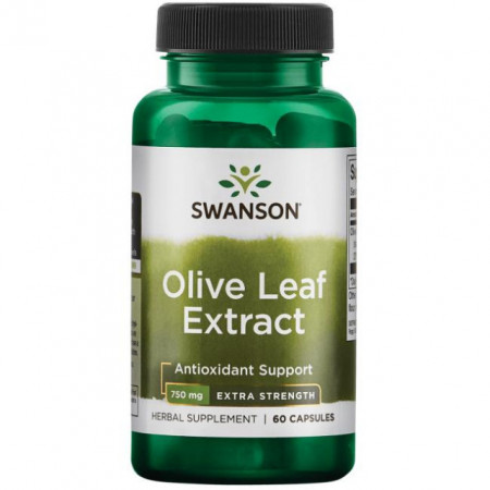 Olive Leaf Extract Frunze Maslin 750 mg 60 capsule Swanson