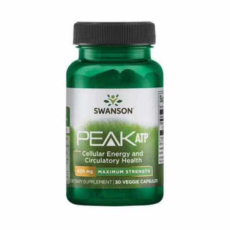 Peak ATP (Energie Celulara), 400 mg, Swanson, 30 capsule