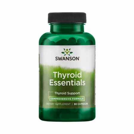 Thyroid Essentials , Swanson, 90 capsule SWC038 Esentiale Pentru Tiroida