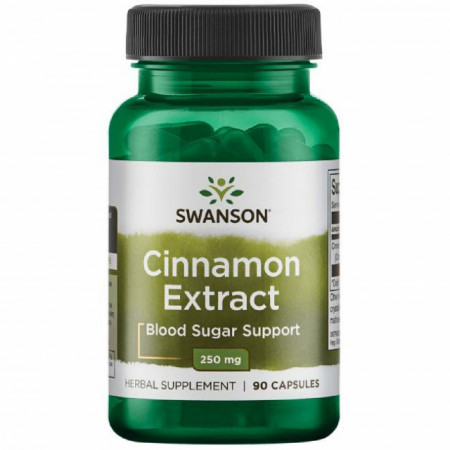 Cinnamon Extract - Extract de Scortisoara 250 mg 90 capsule Swanson