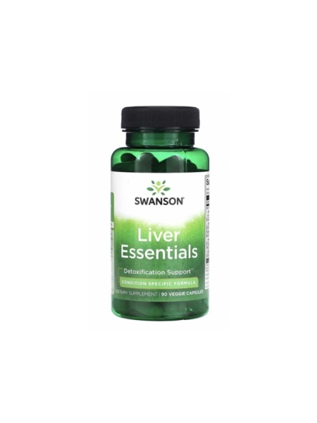 Liver Essentials 90 caps Esentiale Pentru Ficat Swanson SWC111