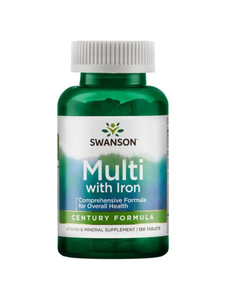 Multi with Iron 130 tablete Century Formula Swanson