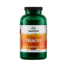 Niacin Vitamina B3 500 mg 250 capsule Swanson