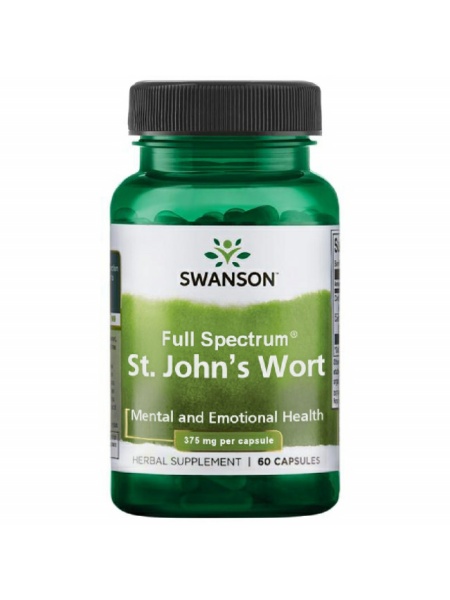 St. John's Wort - Sunatoare 375 mg 60 capsule Swanson