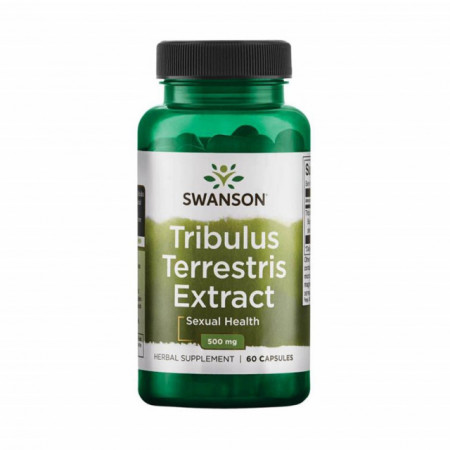 Tribulus Terrestris Extract, 500 mg, Swanson, 60 capsule SWH179