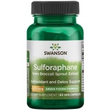 Sulforaphane 400mcg 60 caps Helicobacter Swanson SWR048 - Img 1