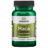 Maca Root Extract 4:1 500mg 60 caps Swanson SWP011 - Img 1