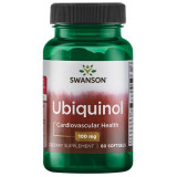 Ubiquinol Kaneka, 100 mg, Swanson, 60 softgels