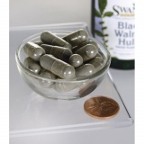 Black Walnut Hulls 500 mg 60 caps Deparazitare cu Nuca Neagra Swanson SW1362 - Img 2