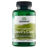 Devil's Claw 500 mg 100 caps Gheara Diavolului Articulatii Reumatism Swanson SW959