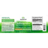 Sulforaphane 400mcg 60 caps Helicobacter Pylori Swanson SWR048 - Img 3