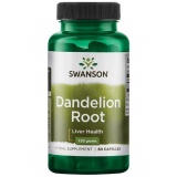 Dandelion Root 515 mg 60 caps Radacina Papadie Swanson SW1336 - Img 1