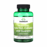 Kola Nut Catuaba and Guarana 90 capsule Swanson SW1134 - Img 1